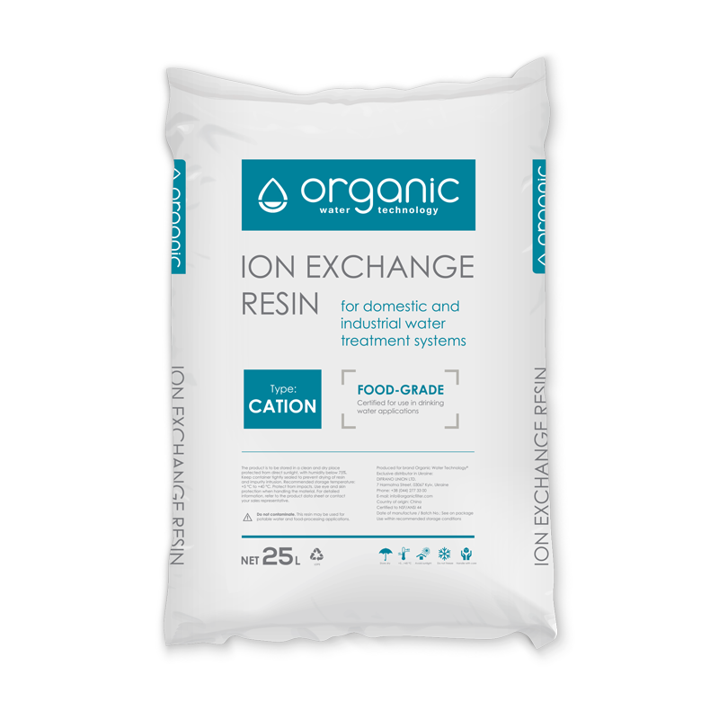 Іонообмінна смола Organic