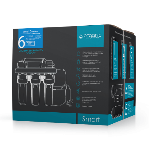 Система обратного осмоса Organic Smart Osmo 6 — фото 2