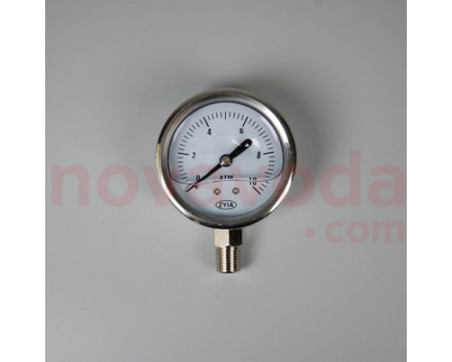 Манометр 0-150 63mm, 10bar, 1/4