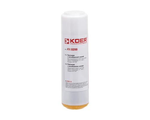 Картридж Koer KV-03-2510 с ионообменной смолой 2,5
