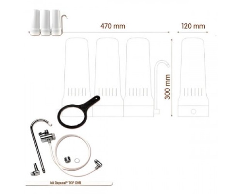 Настольний фільтр Atlas Filtri DEPURAL TOP TRIO SX BW DVB (RA2530615)